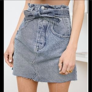 NEW Free People East Of Eden high rise mini skirt